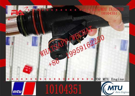 Auto Accessories MTU Detroit Diesel Fuel Injector VTO-G363BD 10104351 RX52407500050 Engine Spare Parts for MTU 4000