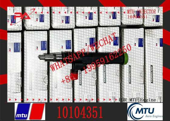 Auto Accessories MTU Detroit Diesel Fuel Injector VTO-G363BD 10104351 RX52407500050 Engine Spare Parts for MTU 4000