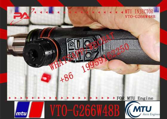 Remanufactured Diesel Fuel Common Rail Injector X52407500024 VTO-G266W48B G266W48B for MTU4000 Engine