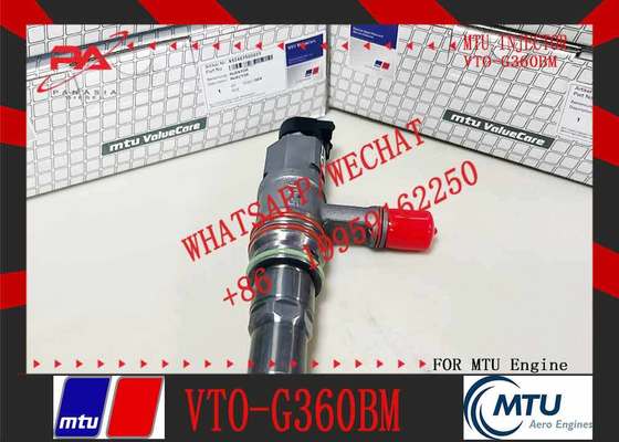 Diesel Fuel Common Rail Injector VTO-G360BM X52407500043 EX59407500008 RX59407500008 CX59407500008 For MTU S4000 Engines