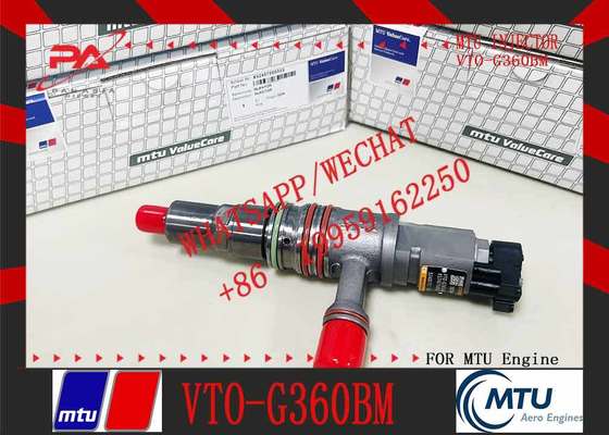 Diesel Fuel Common Rail Injector VTO-G360BM X52407500043 EX59407500008 RX59407500008 CX59407500008 For MTU S4000 Engines