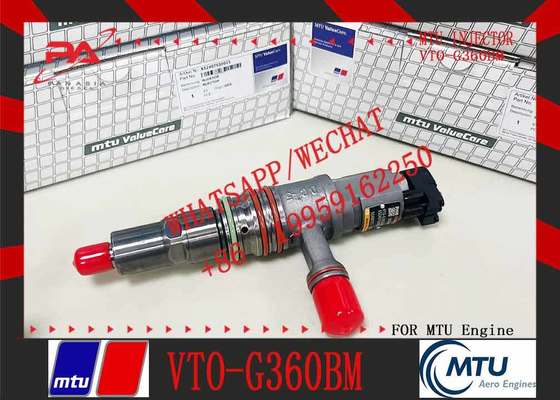 Diesel Fuel Common Rail Injector VTO-G360BM X52407500043 EX59407500008 RX59407500008 CX59407500008 For MTU S4000 Engines