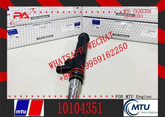Diesel Fuel Common Rail Injector VTO-161BD VTO-G204LV51 10104351 RX59407500008 CX59407500008 for MTU S4000 Engines