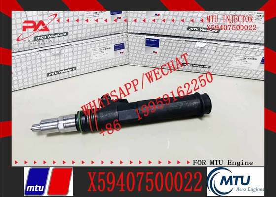 Diesel Fuel Injector X59407500022 Common Rail Injector for MTU 40000.03 Engine X59407500022