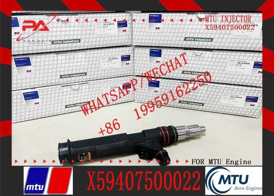 Diesel Fuel Injector X59407500022 Common Rail Injector for MTU 40000.03 Engine X59407500022