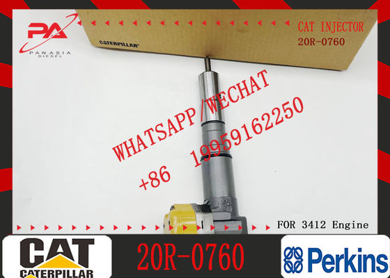 Excavator Parts Engine 3408 3412 Fuel Injector 4CR01974 169-7408 174-7527 222-5967 20R-0760 for Construction Machinery