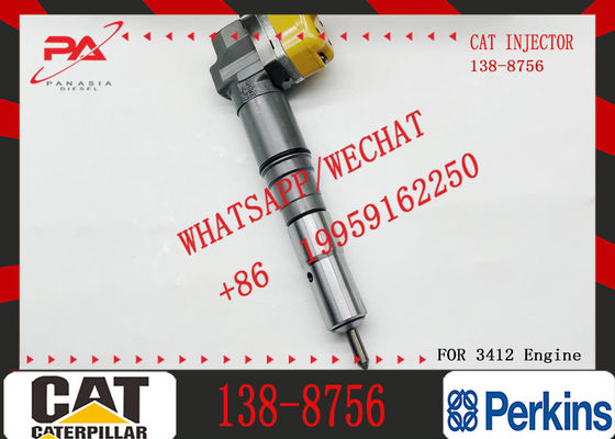 Excavator Accessories Fast Delivery Fuel Injector 232-1171 10R-1267 138-8756 for Caterpillar 773D 773B 775B 3412 Spare Parts Construction Machinery