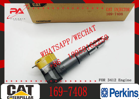 Excavator Parts Engine 3408 3412 Fuel Injector 4CR01974 169-7408 174-7527 222-5967 20R-0760 for Construction Machinery