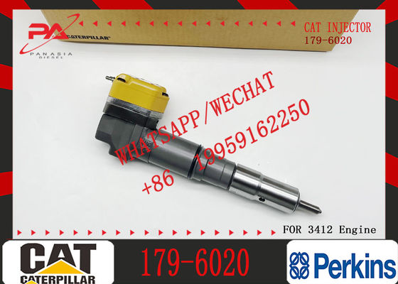 New 174-7526 174-7528 179-6020 153-5938 Common Rail Injector for 3412 Excavator 3412E/5110B Diesel Fuel Injecto Condition New