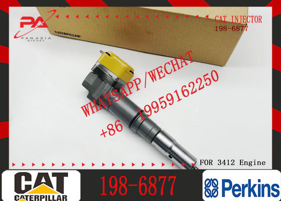 Construction Machinery Parts 198-6877 204-2467 232-1170 232-1175 Excavator Injector 3412E Engine Diesel Fuel Injector 174-7527