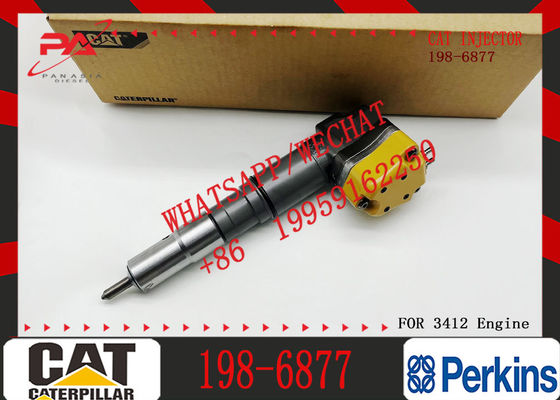 Construction Machinery Parts 198-6877 204-2467 232-1170 232-1175 Excavator Injector 3412E Engine Diesel Fuel Injector 174-7527
