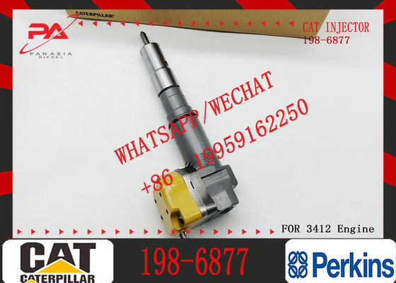 Construction Machinery Parts 198-6877 204-2467 232-1170 232-1175 Excavator Injector 3412E Engine Diesel Fuel Injector 174-7527