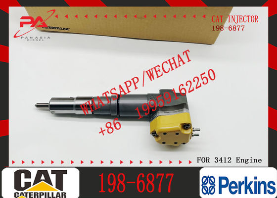 Construction Machinery Parts 198-6877 204-2467 232-1170 232-1175 Excavator Injector 3412E Engine Diesel Fuel Injector 174-7527