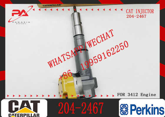 Construction Machinery Parts 198-6877 204-2467 232-1170 232-1175 Excavator Injector 3412E Engine Diesel Fuel Injector 174-7527