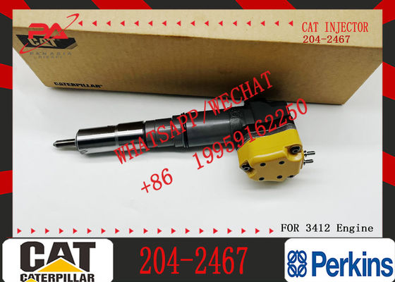 Construction Machinery Parts 198-6877 204-2467 232-1170 232-1175 Excavator Injector 3412E Engine Diesel Fuel Injector 174-7527