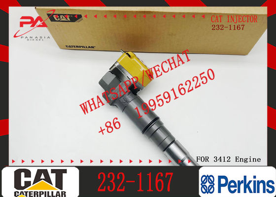 High Quality New Diesel Common Rail Fuel Injector 232-1166 232-1167 20R-5392 232-1168 Engine Parts for 3412