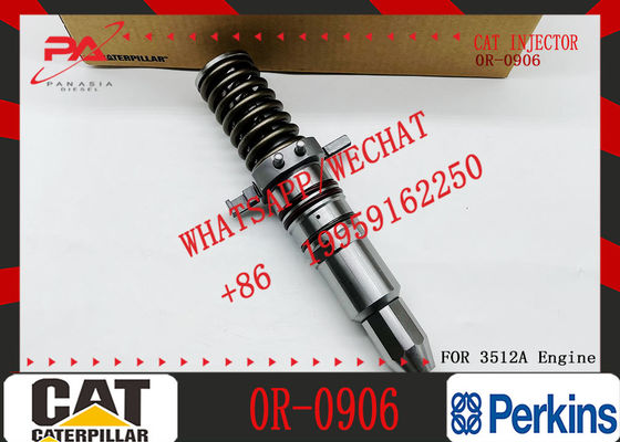 4P9075 Common Rail Fuel Injector 0R-3051 0R-0906 Diesel Injection Valves for CAT 3512 3516 3508