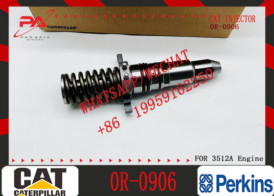 4P9075 Common Rail Fuel Injector 0R-3051 0R-0906 Diesel Injection Valves for CAT 3512 3516 3508