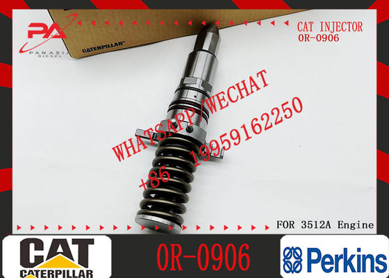 4P9075 Common Rail Fuel Injector 0R-3051 0R-0906 Diesel Injection Valves for CAT 3512 3516 3508