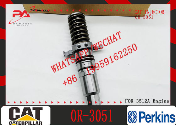 4P-9075 4P9075 Common Rail Fuel Injector 0R-3051 0R-0906 Diesel Injection Valves for CAT 3512 3516 3508