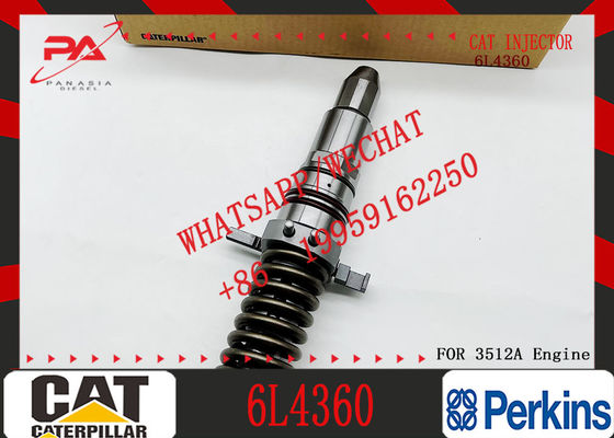3512 Engine Fuel Injector 6L4357 6L-4357 6L4355 6L-4355 6L4360 6L-4360