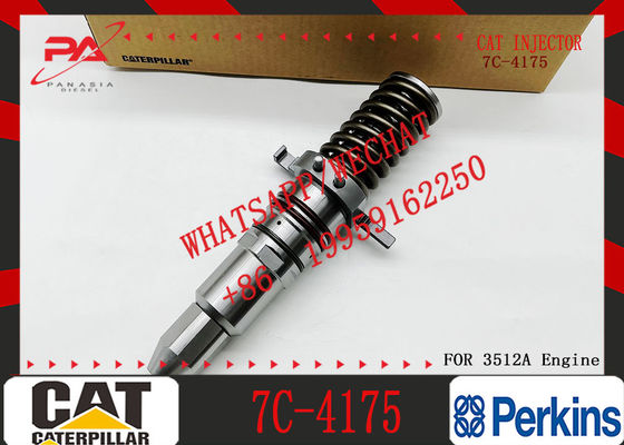Rail Injector Assy Injector 6I-3075 7C-4184 0R-0906 Engine Components 6I3075 7C4184 0R0906 for Caterpillar 3500A INJECTOR