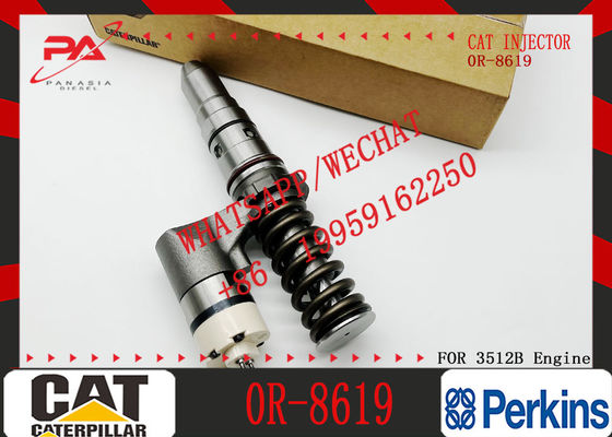 Injector Common Rail Fuel Injector 150-4453 1504453 0R8619 0R-8619 for Caterpillar Cat 5130B 5230B Engine
