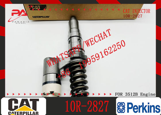 Common Rail Fuel Injector 249-0746 10R-2826 10R-2827 CAT 3512B Injector for Caterpillar Machinery Diesel Engine Parts