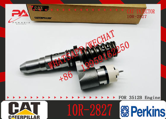Common Rail Fuel Injector 249-0746 10R-2826 10R-2827 CAT 3512B Injector for Caterpillar Machinery Diesel Engine Parts