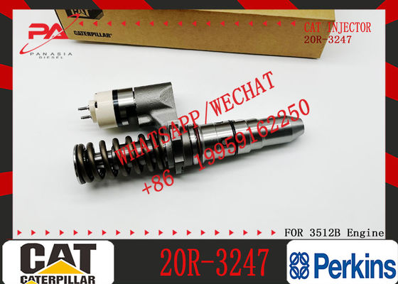 Common Rail Diesel Injector 392-0225 3920225 20R-3247 20R3247 Fuel Electronic Injectors Nozzle for Caterpillar CAT 3500 3512C