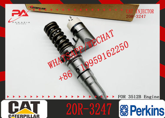 Common Rail Diesel Injector 392-0225 3920225 20R-3247 20R3247 Fuel Electronic Injectors Nozzle for Caterpillar CAT 3500 3512C