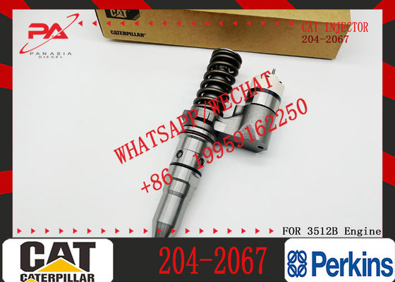Excavator Parts 3512B Diesel Engine New Fuel Injector 204-2067 229-1631 245-8272 246-1854 250-1311 for Excavator