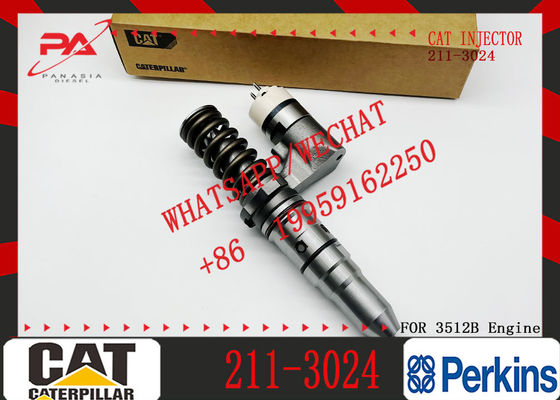 Excavator Parts 3512B Diesel Engine New Fuel Injector 204-2067 229-1631 245-8272 246-1854 250-1311 211-3024 for Excavator
