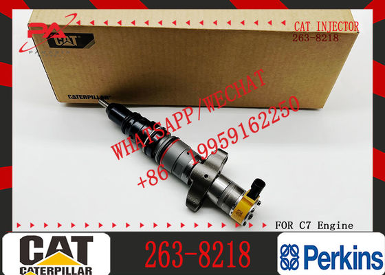 Excavator Engine Parts 263-8218 Common Rail Injector 2638218 557-7627 387-9427 328-2585 Fuel Injector for Caterpillar Cat C7 C9