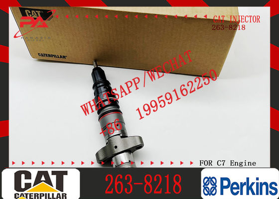 Excavator Engine Parts 263-8218 Common Rail Injector 2638218 557-7627 387-9427 328-2585 Fuel Injector for Caterpillar Cat C7 C9