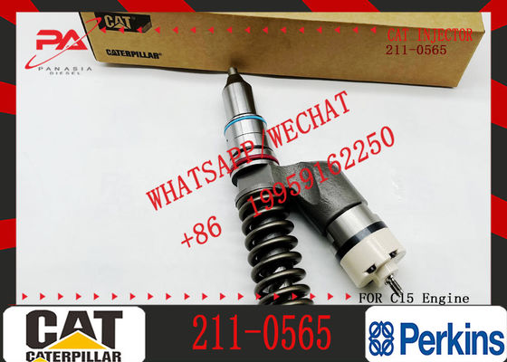 Common Rail Diesel Fuel Injector Assembly 3126 211-0565 128-6601 10R-0782 Compatible with C-AT 3126 Excavator