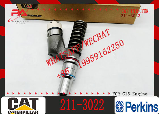 New Diesel Engine Injector 211-3022 249-0709 211-3023 235-1401 235-1403 235-1400 for Caterpillar C18/C15 Common Rail (Steel)