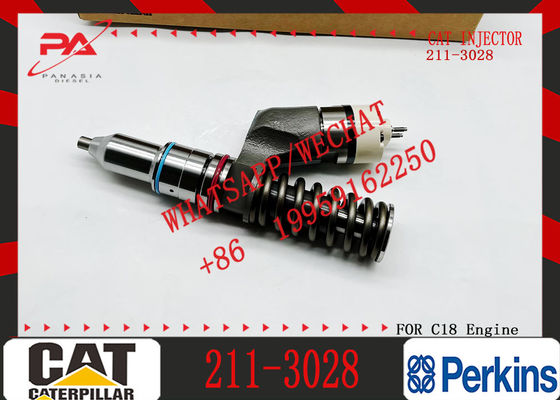 Used Common Rail Injector for C15 C18 Excavator C27 C32 3406E Models 211-3028 253-0618 211-3022 249-0709 with 6 Months Warranty
