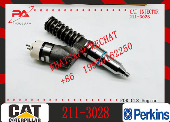 Used Common Rail Injector for C15 C18 Excavator C27 C32 3406E Models 211-3028 253-0618 211-3022 249-0709 with 6 Months Warranty