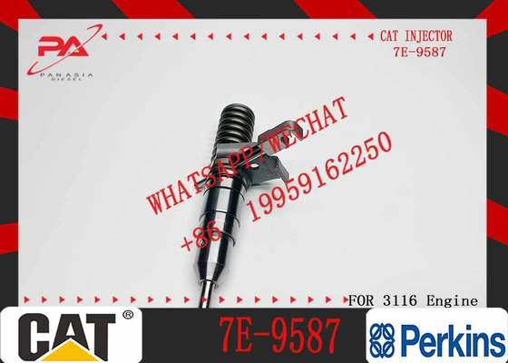 7E-9587 Diesel Engine Parts Common Rail Fuel Injector 7E-9587 Suitable for CAT 3116 127-8224 Excavator