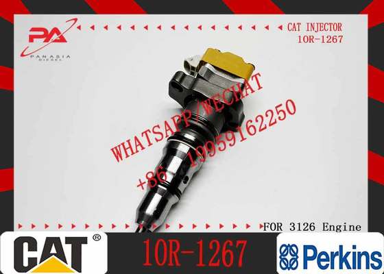 New Diesel Engine Injector 1OR-1267 188-1320 10R-9237 173-9379 10R-0781 4CR0197 156-8895 for Caterpillar C3126 Common Rail Steel