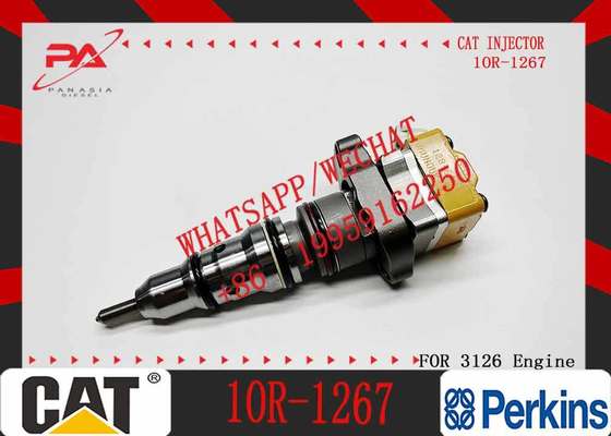 New Diesel Engine Injector 1OR-1267 188-1320 10R-9237 173-9379 10R-0781 4CR0197 156-8895 for Caterpillar C3126 Common Rail Steel