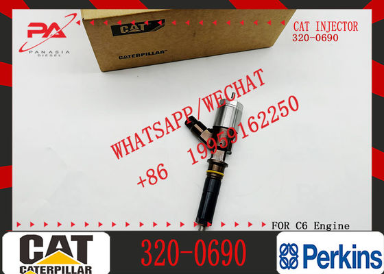 New Injector for CAT320D C6.6 Diesel 320-0690 2645A749 321-3600 320-0655 326-4756 320-0688 375-4106 320-0688 2645A751 2645A753
