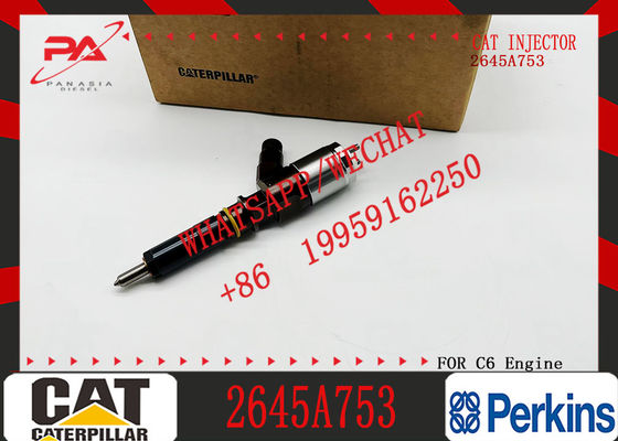 New Fuel System Parts Diesel Fuel Injector 2645A753 321-3600 for Caterpillar CAT Perkins C6.6 Engine
