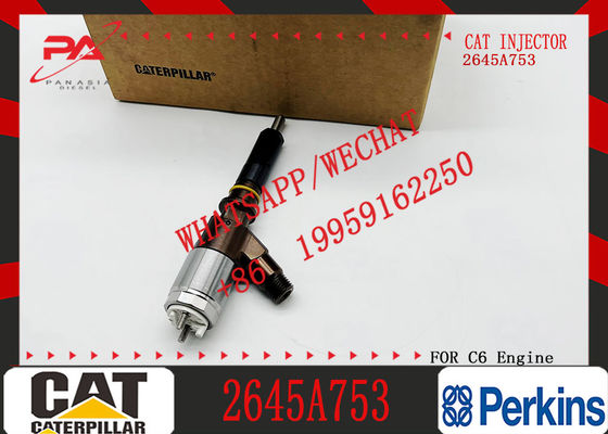 New Fuel System Parts Diesel Fuel Injector 2645A753 321-3600 for Caterpillar CAT Perkins C6.6 Engine
