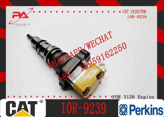 Excavator Common Rail Injector 2225972 Diesel Fuel Injector 222-5972 10R9239 10R-9239 for Caterpillar Engine 3126 3126B 3126E
