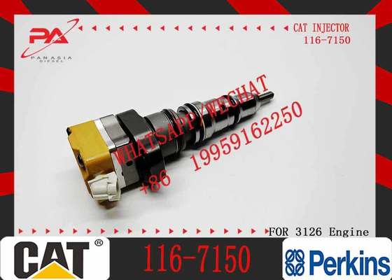 1PCS Fuel injector 116-7150 For Caterpillar CAT 3126 Engine 3126B 3126E Truck Engine 3126B C7 Marine Engine