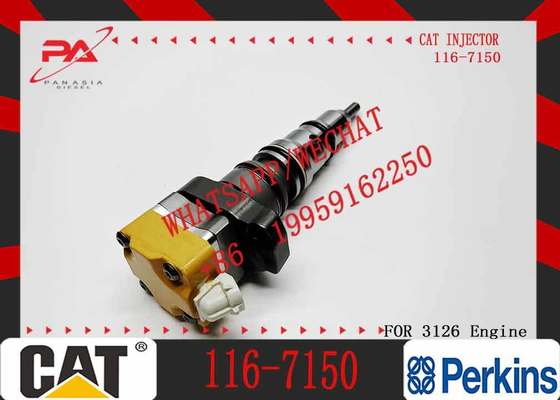 1PCS Fuel injector 116-7150 For Caterpillar CAT 3126 Engine 3126B 3126E Truck Engine 3126B C7 Marine Engine