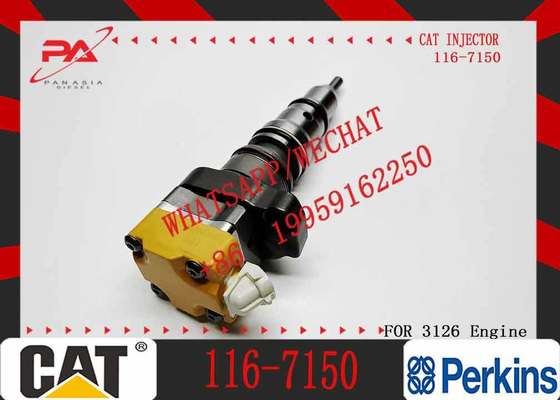 1PCS Fuel injector 116-7150 For Caterpillar CAT 3126 Engine 3126B 3126E Truck Engine 3126B C7 Marine Engine
