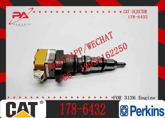 Diesel Fuel Injector for 3216 Excavator 3126E 3126B Common Rail Injector 178-6432 10R-9348 188-1320 10R-9237